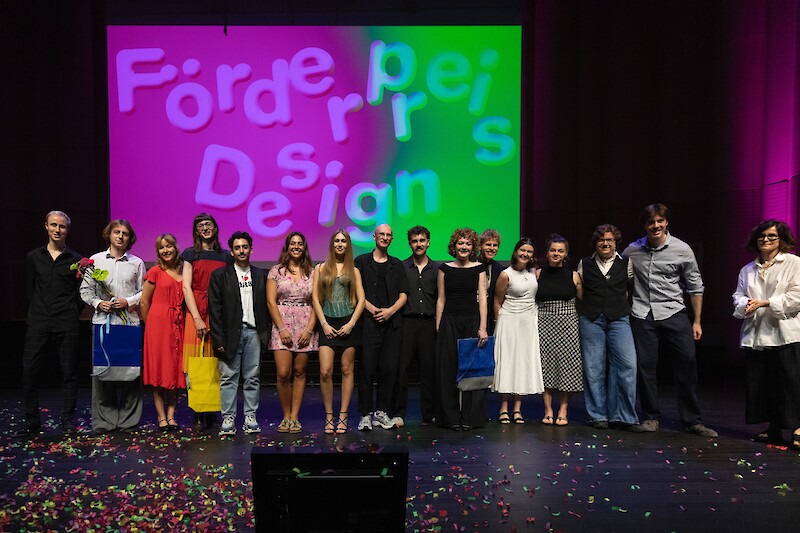 Förderpreis Design BA. Diplomfeier Design. Foto: David Jäggi.