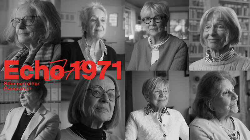 Bachelorarbeit «Echo 1971» von Alexa Weiss der Fachrichtung Cast / Audiovisual Media. © ZHdK.