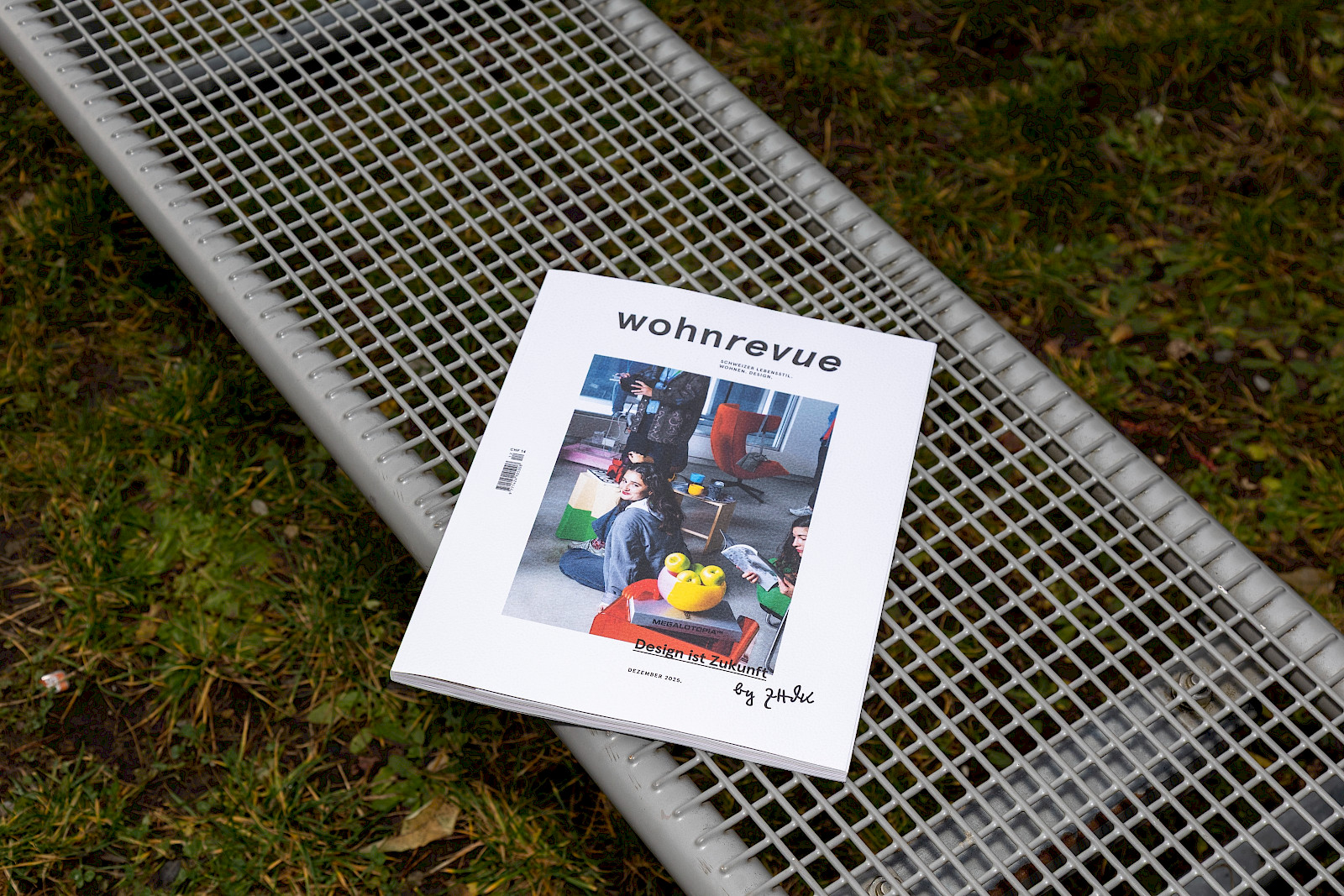 Sonderheft Wohnrevue x Design. Design ist Zukunft. Bild: Emilia Trog.