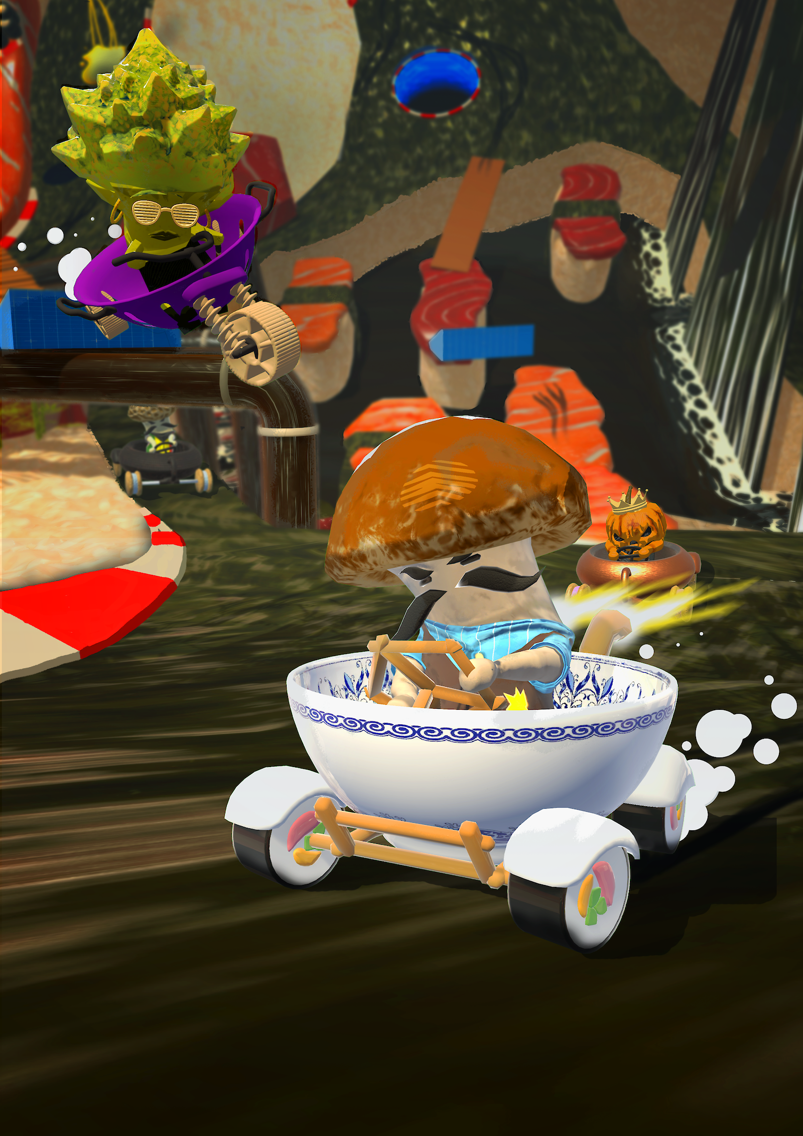 In the speed rush with «Fast! Food!». © ZHdK