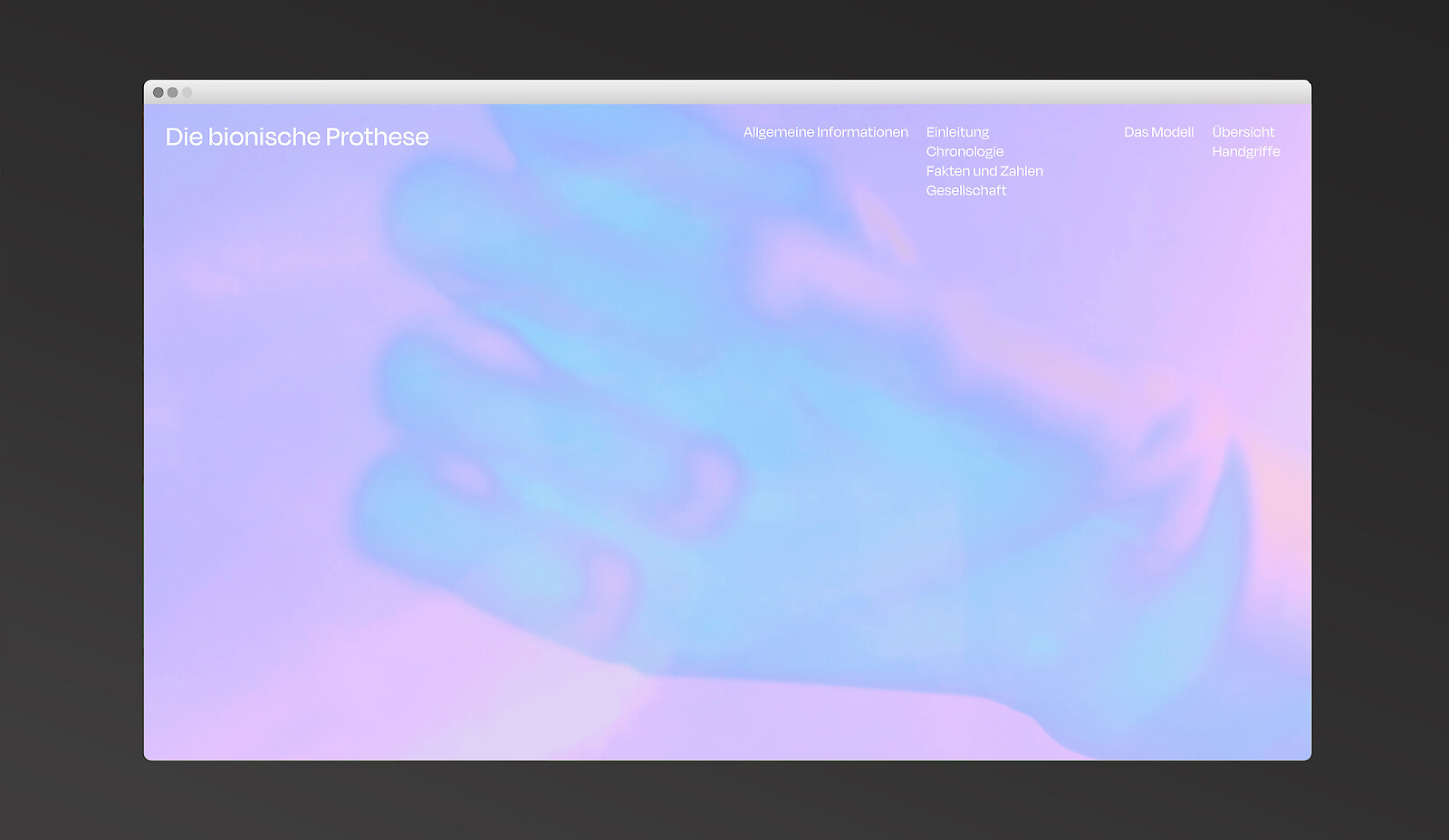 Die bionische Prothese