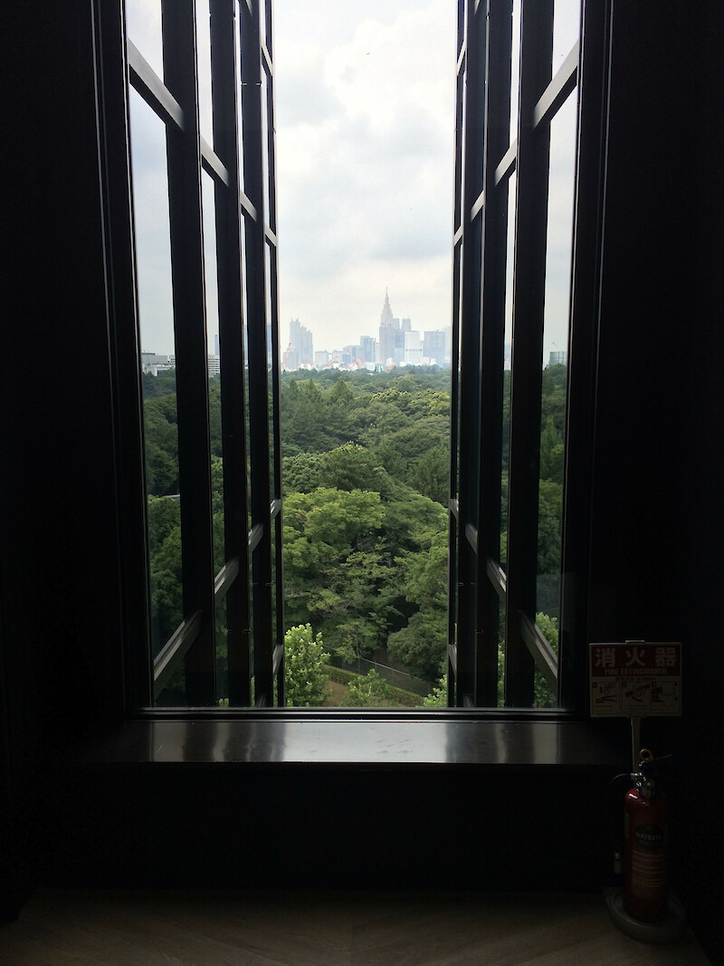 Blick aus dem Nendo-Office in Tokyo.