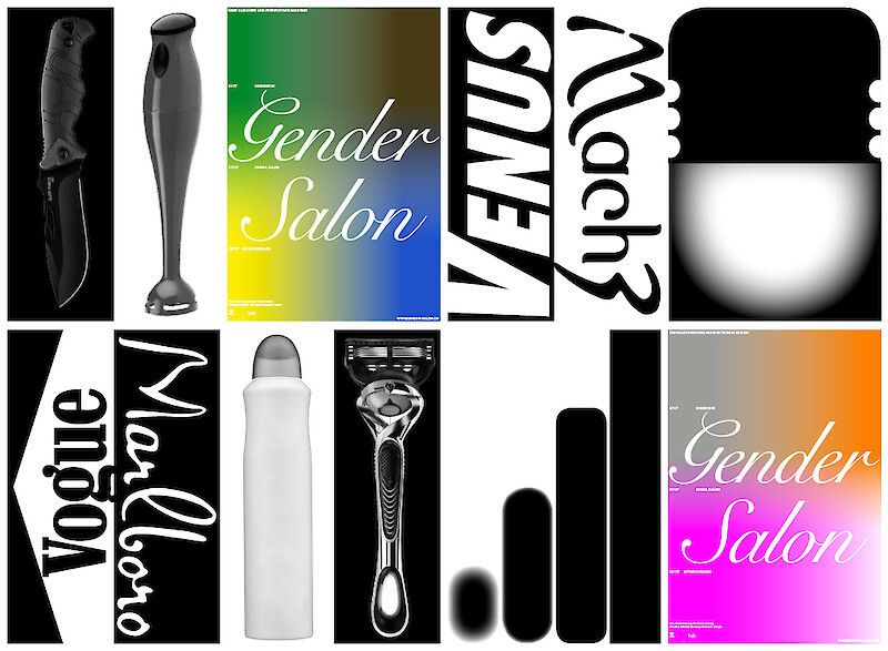 Gender Salon Plakate.