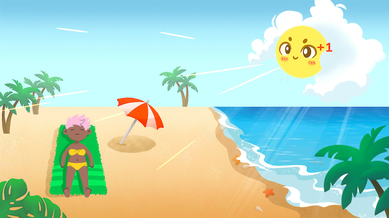 «Idle Sunbathing» beschäftigt sich mit Low-Interaction Games.