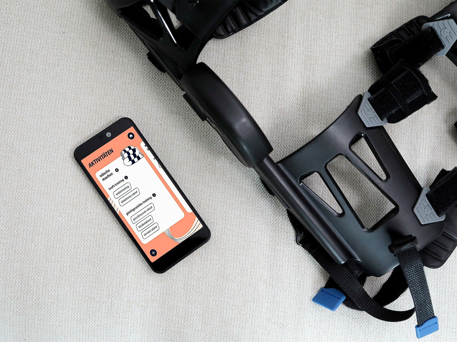 Leben mit einem Exoskelett