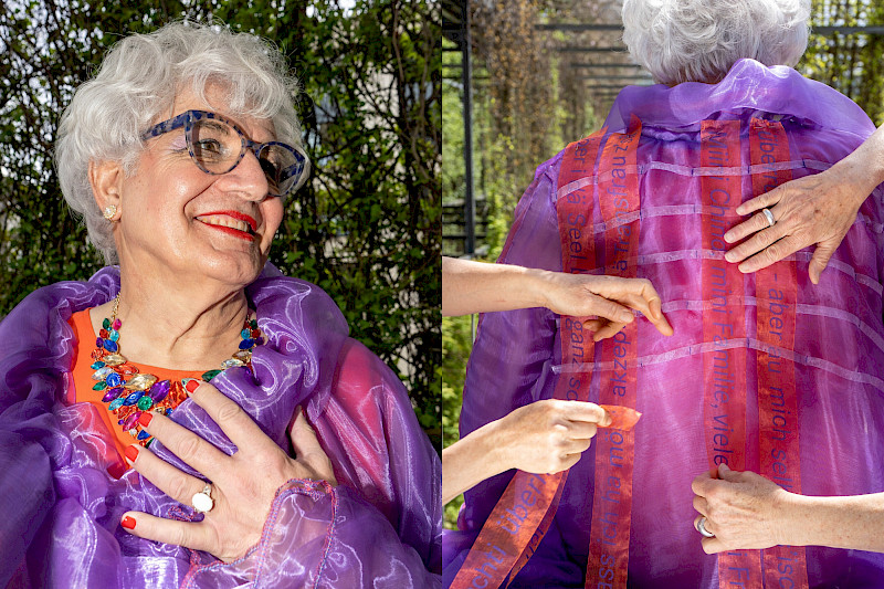 Pictures of Heidi Brenner from the diploma project «The Real Heidi». © ZHdK.